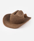 Load image into Gallery viewer, Ames Packable Straw Cowboy Hat