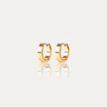 Load image into Gallery viewer, Mini City Hoop Earrings
