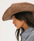 Load image into Gallery viewer, Ames Packable Straw Cowboy Hat
