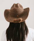 Load image into Gallery viewer, Ames Packable Straw Cowboy Hat
