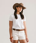 Load image into Gallery viewer, Ames Packable Straw Cowboy Hat
