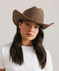 Load image into Gallery viewer, Ames Packable Straw Cowboy Hat
