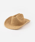 Load image into Gallery viewer, Ames Packable Straw Cowboy Hat
